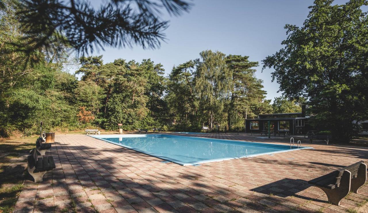 Boshuisje Op De Veluwe Nunspeet Eksteriør bilde